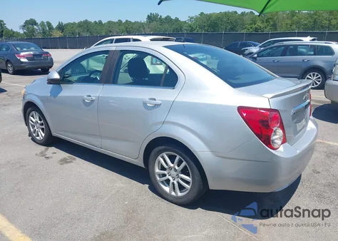 2013 Chevrolet Sonic Lt Auto из США, поврежденный, VIN 1G1JC5SHXD4105177